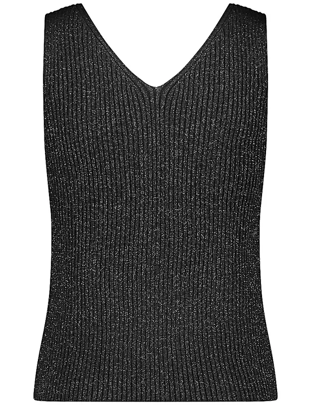 גופיה סרוגה מנצנצת אלגנטית