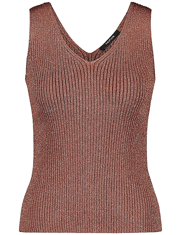 גופיה סרוגה מנצנצת אלגנטית