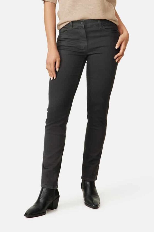 Sale 17 ג'ינס שחור צר צמוד