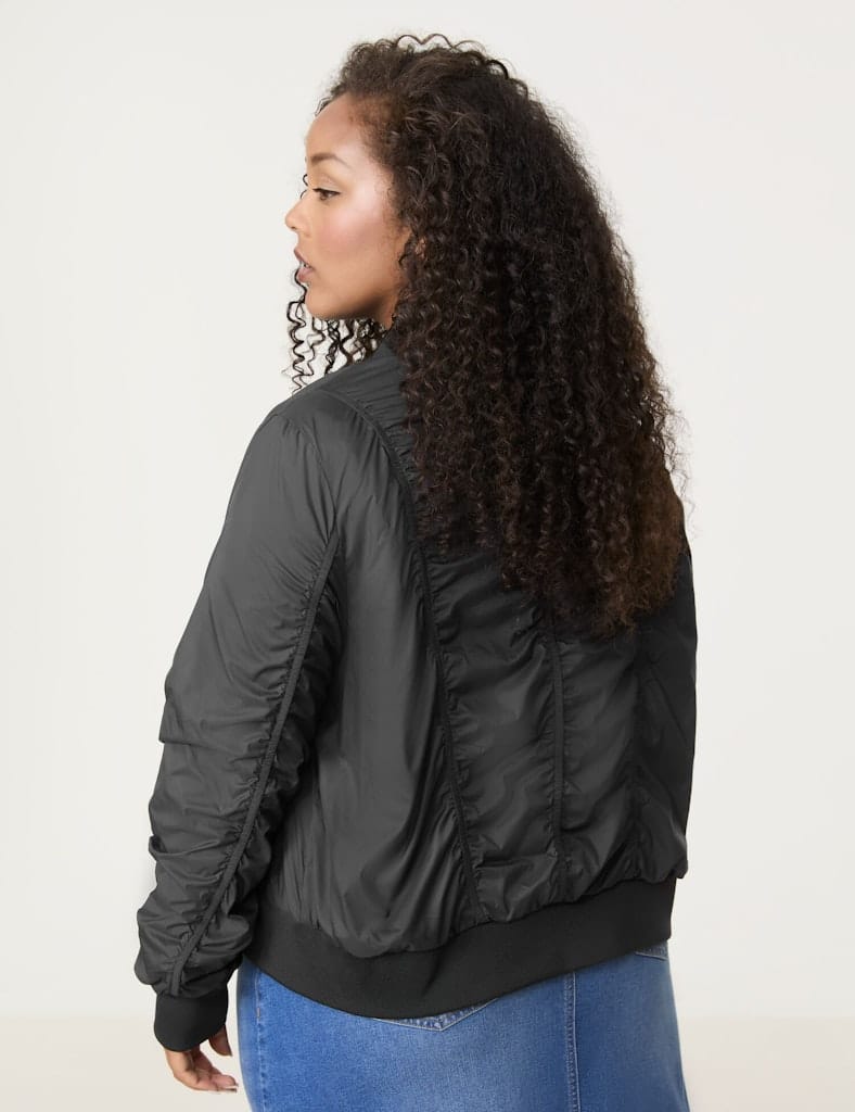 ג'קט בומבר שחור