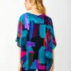 frank-lyman-tops-fuchsia-turquose_62812433024_ea1d_details חולצת ערב מבד שיפון צבעוני
