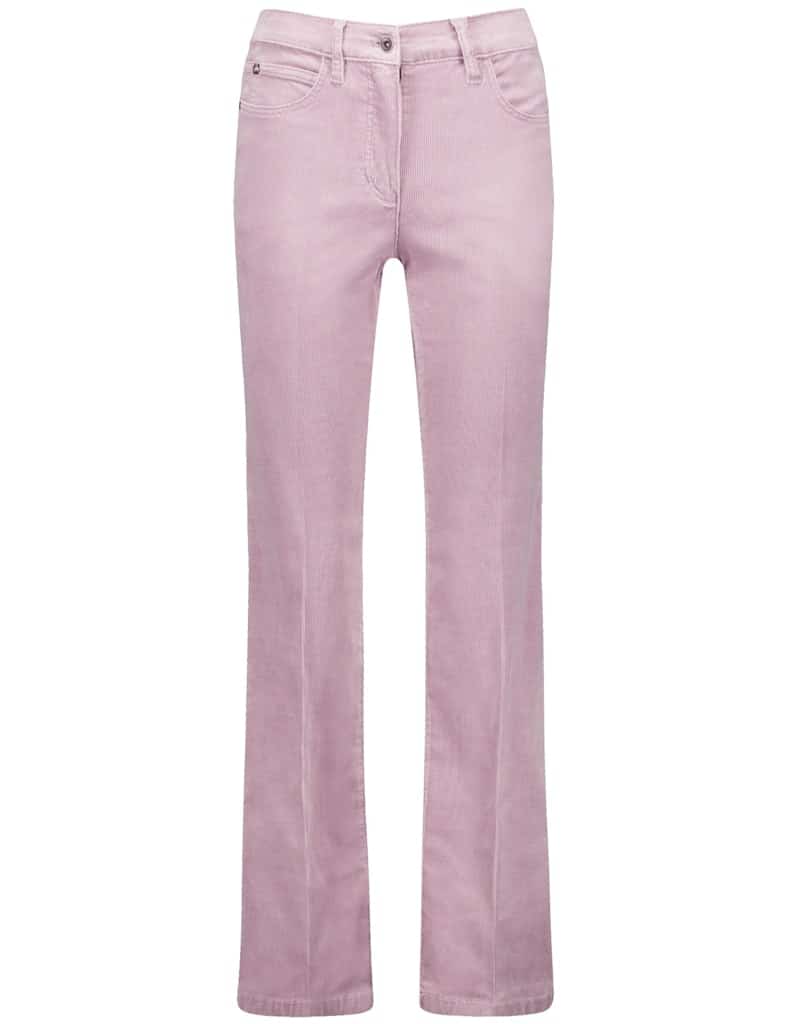 מכנסי ג'ינס ורודים בגזרה ישרה