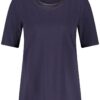 GERRY-WEBER-_2251_80393_977092-35061 טי-שירט חלקה בגזרה קלאסית