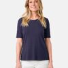 GERRY-WEBER-_2251_80393_977092-35061_3 טי-שירט חלקה בגזרה קלאסית