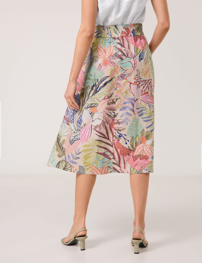 GERRY-WEBER-_2251_5037_510013-31236_8 חצאית בהדפס טרופי צבעוני
