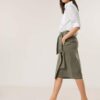 GERRY-WEBER-_2251_509558_510106-66348_7 חצאית בעיצוב עוטף עם קשירה