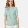 GERRY-WEBER-_2251_8061_570254-35003_6 טי-שירט עם השתקפויות מבריקות מבד רך