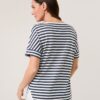 GERRY-WEBER-_2251_8067_570284-35035_8 טי שירט בהדפס פסים כחול לבן