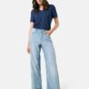 GERRY-WEBER-_2251_839006_520028-31636_3 ג'ינס בגזרה מתרחבת וגזרה גבוהה