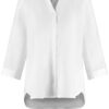 GERRY-WEBER-_2251_99600_560049-31471 חולצה לבנה מכופתרת בעיצוב קלאסי