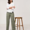 GERRY-WEBER-_2251_99600_560049-31471_7 חולצה לבנה מכופתרת בעיצוב קלאסי