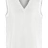 GERRY-WEBER-_2251_99600_560060-31471 גופיה בגזרת V מחמיאה ובד פשתן טבעי ונושם