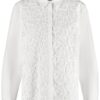 GERRY-WEBER-_2251_99600_560120-31415 מכופתרת לבנה בדוגמת פרחים