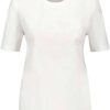 GERRY-WEBER-_2251_99700_570263-35018 טי-שירט קלאסית בצבע לבן