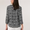 GERRY-WEBER-_2251_1008_560080-31421_8 second חולצה בהדפס גאומטרי שחור לבן