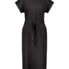 GERRY-WEBER-_2251_11000_580070-31235 שמלת כפתורים בגזרת מעטפה וחגורת קשירה