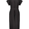 GERRY-WEBER-_2251_11000_580070-31235_2 שמלת כפתורים בגזרת מעטפה וחגורת קשירה