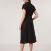 GERRY-WEBER-_2251_11000_580070-31235_8 second שמלת כפתורים בגזרת מעטפה וחגורת קשירה