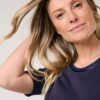 GERRY-WEBER-_2251_80393_977092-35061_4 טי-שירט חלקה בגזרה קלאסית