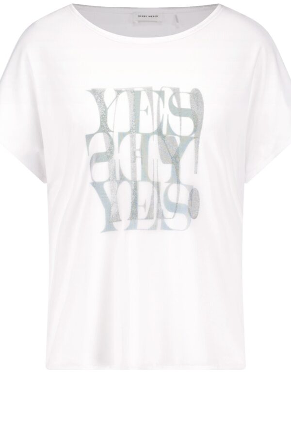 Sale 171 טי-שירט בעיצוב טיפוגרפי כסוף