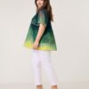 BLOUSE 1/2 SLEEVE