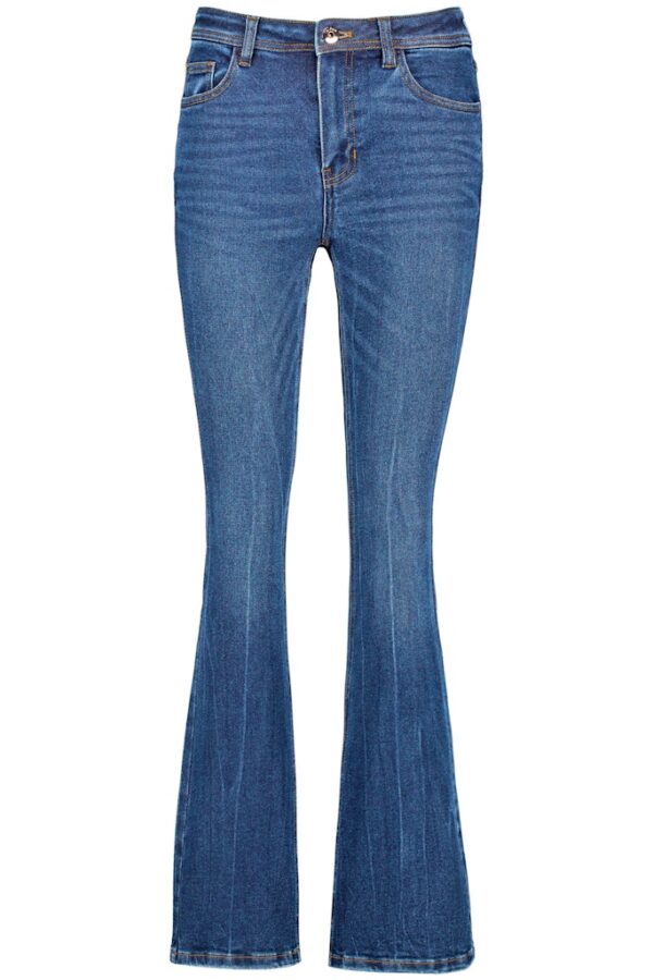 Sale 11 ג'ינס כחול כהה בגזרה ישרה