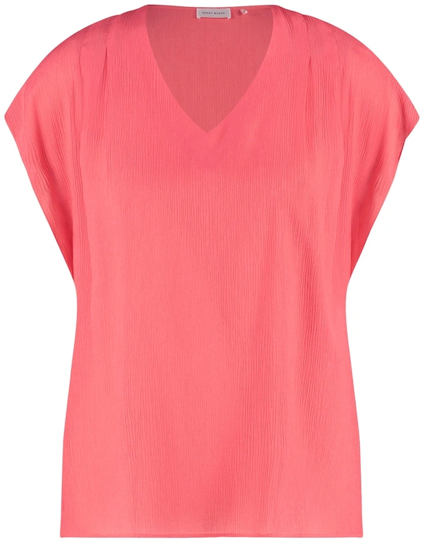 חולצת שיפון בגוון אפרסק