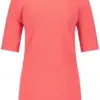 GERRY-WEBER-_2251_30371_570322-35054_2 חולצת טי-שירט חלקה מבד רך