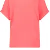 GERRY-WEBER-_2251_3055_570381-35027_2 טי-שירט בגוון אפרסק בהדפס גרפי פרחוני