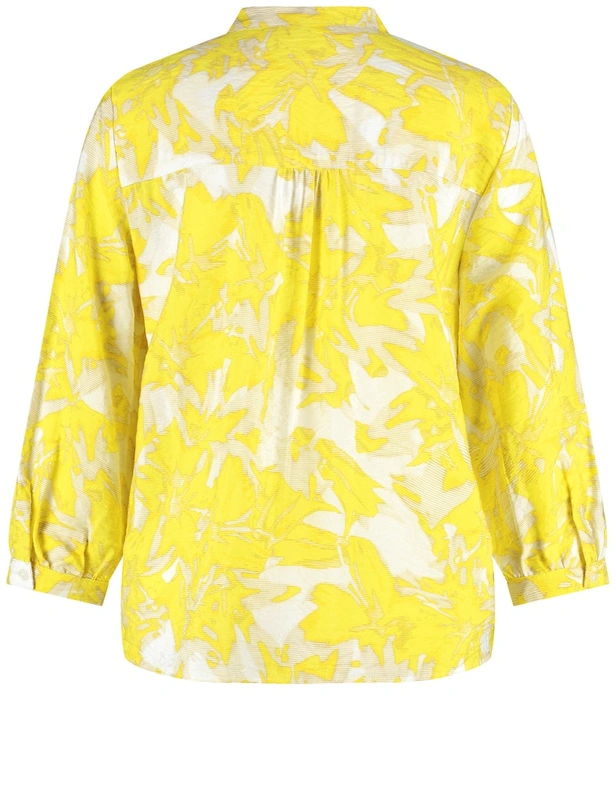 GERRY-WEBER-_2251_4001_560099-31487_2 מכופתרת פרחונית בגוון ליים
