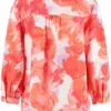 GERRY-WEBER-_2251_6020_560097-31485_2 מכופתרת פרחונית בגוון אפרסק