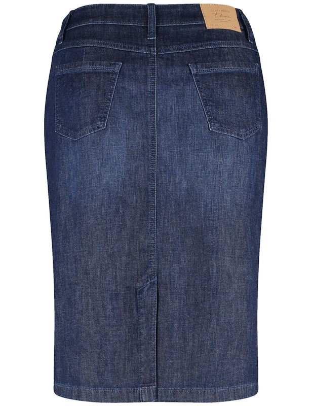 חצאית ג'ינס באורך ברך