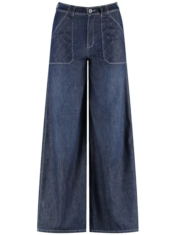 Sale 195 מכנס ג'ינס בגזרה מתרחבת