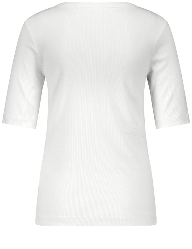 חולצת טי-שירט חלקה מבד רך