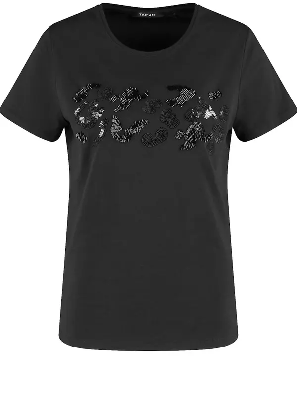 Sale 167 טי-שירט בהדפס טקסטורות מנצנץ