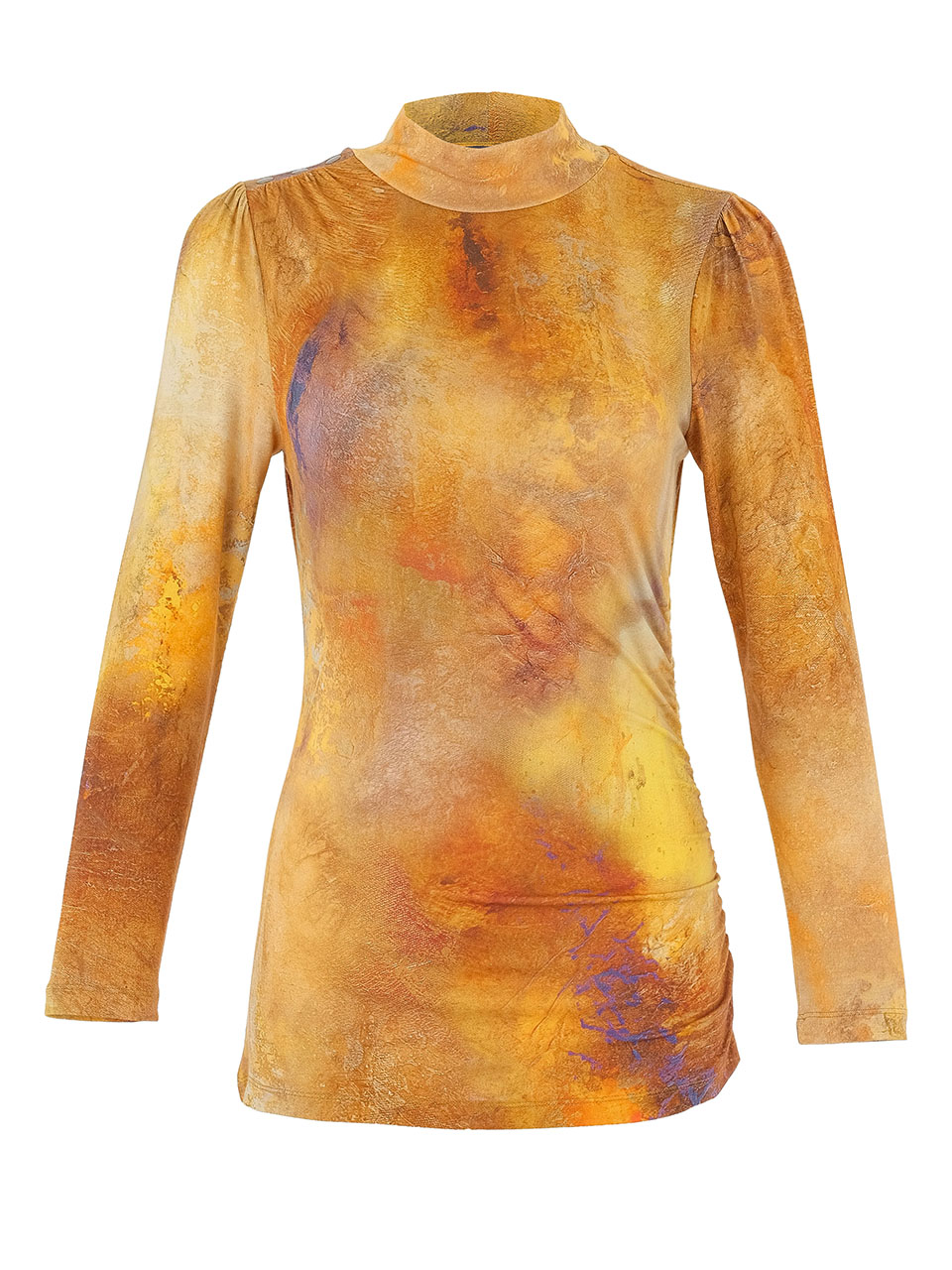 חולצה זהב בוהק