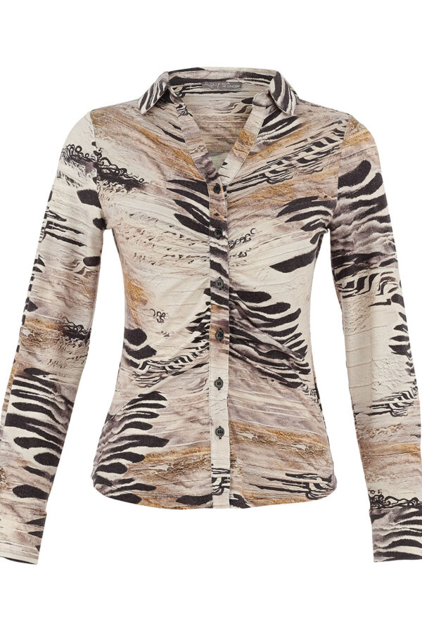 Sale 185 מכופתרת ספארי אלגנטי