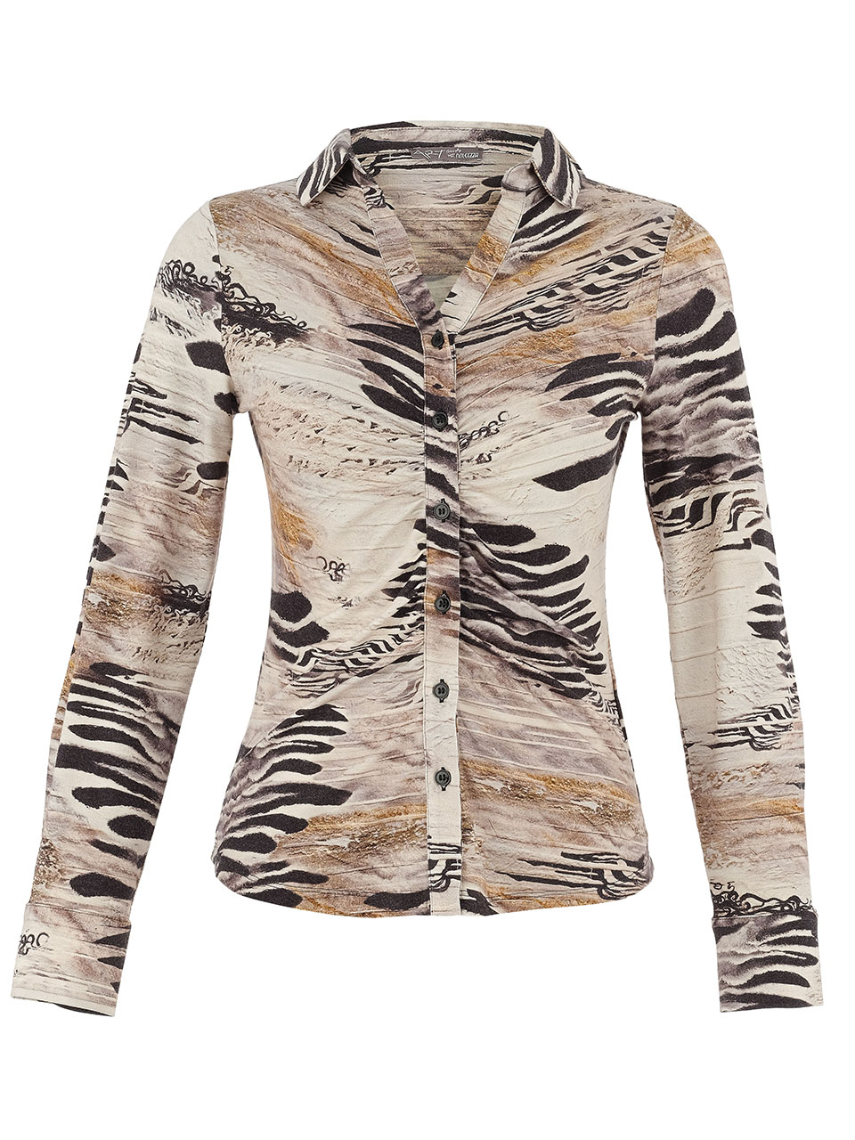 מכופתרת ספארי אלגנטי