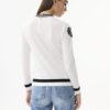 AW117-OFFWHITEBLACK_0953 סריג ויסקוזה עם דוגמת פרחים גרפית