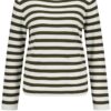 GERRY-WEBER-_2252_5102_190115-57004 סריג פסים בגווני ירוק זית ולבן