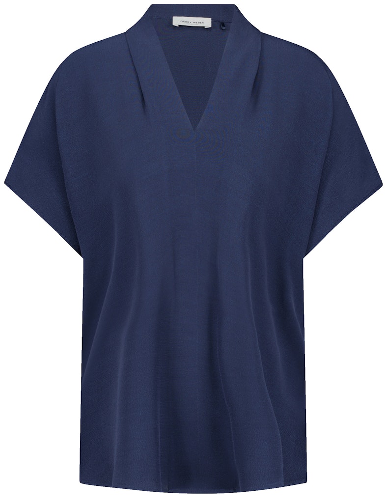 חולצה V שרוול קצר