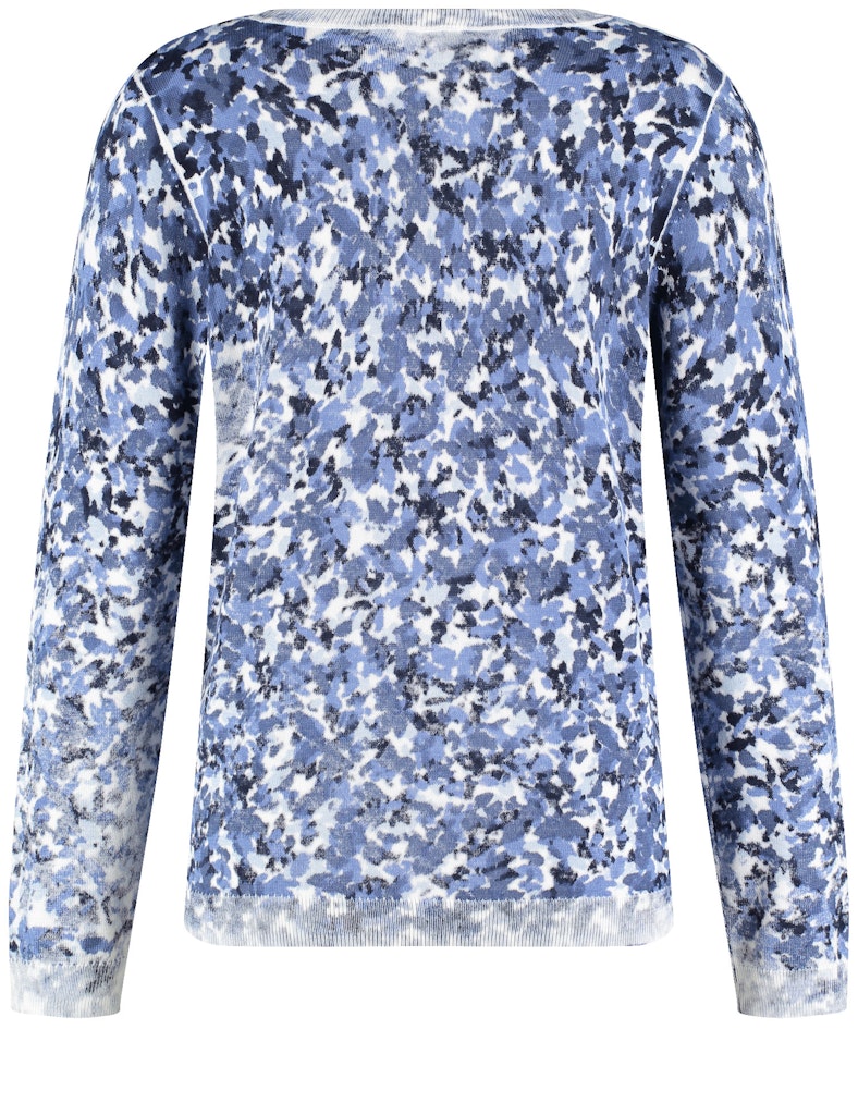 GERRY-WEBER-_2252_8183_190051-57003_2 סריג מודפס בגווני כחול לבן
