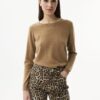 NH680-CAMEL_1676 סריג קלאסי בצבע קמל מבד קשמיר