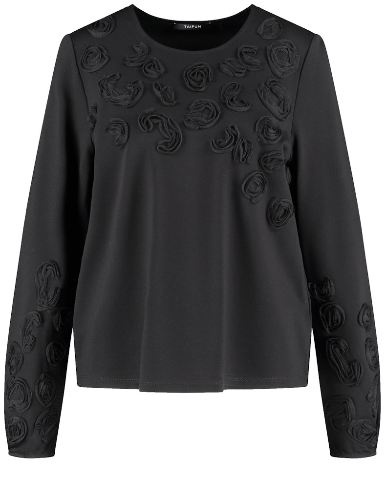 חולצת שיק שחורה