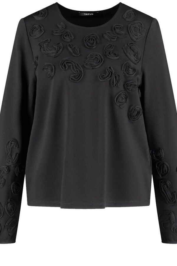 Sale 126 חולצת שיק שחורה