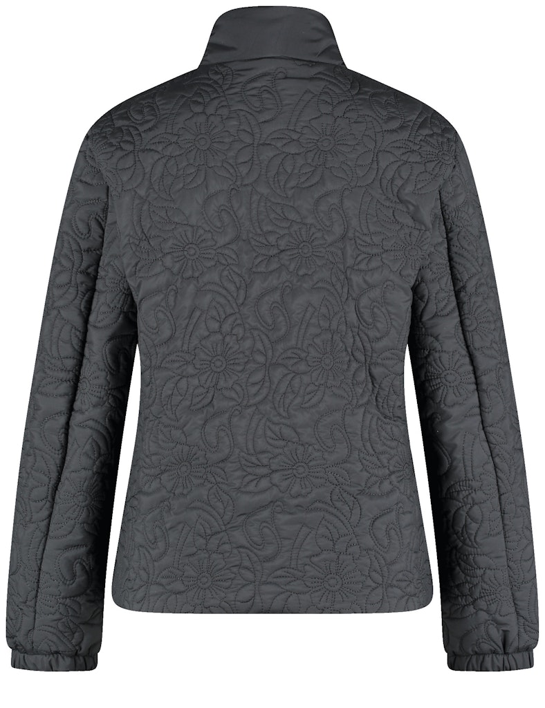 GERRY-WEBER-_2252_11000_250042-61034_2 ג׳קט קווילט פרחוני עם צווארון גבוה