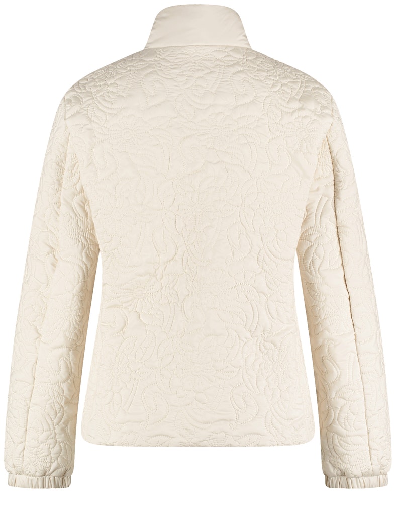 GERRY-WEBER-_2252_90014_250042-61034_2 ג׳קט קווילט פרחוני עם צווארון גבוה