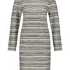 GERRY-WEBER-_2252_9216_180023-57026 שמלת ברך בדוגמת פסים מבד סרוג
