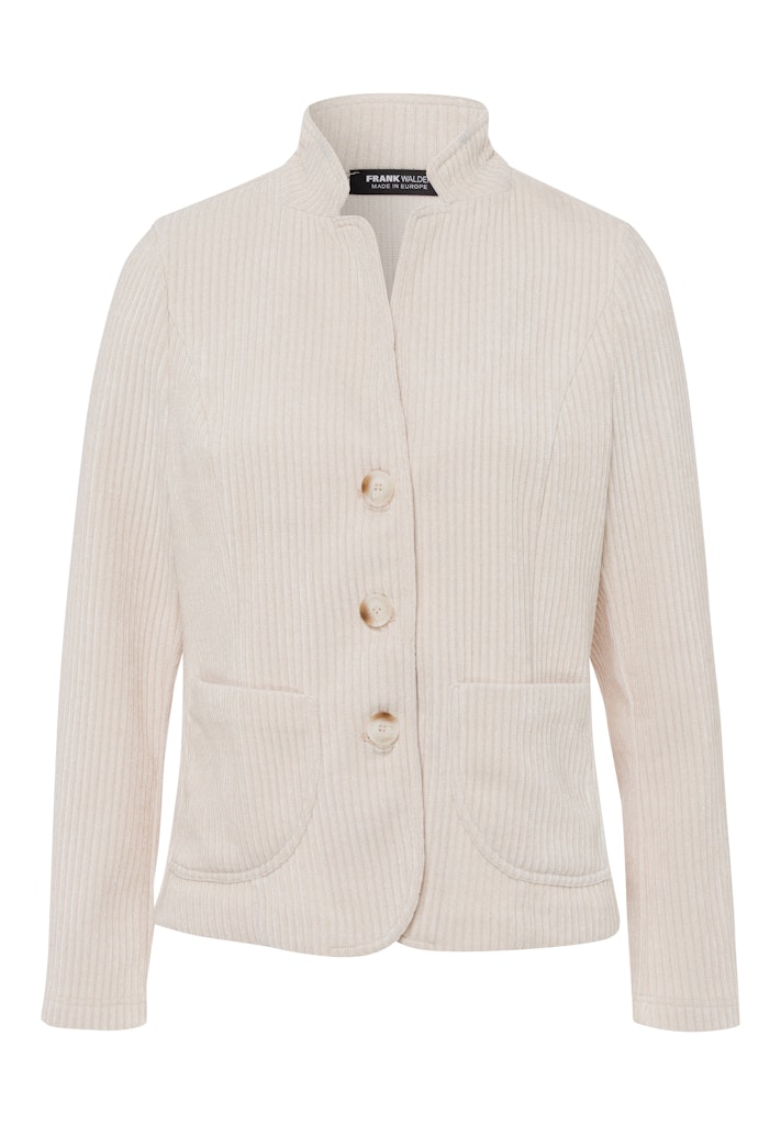 ג'קט ב'ז עם כפתורים מבד קורדרוי