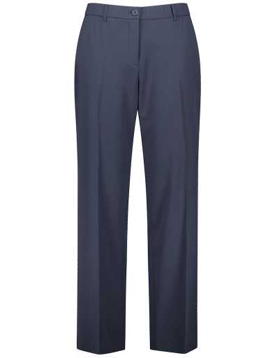 מכנסי בד קלאסיים בגזרה ישרה